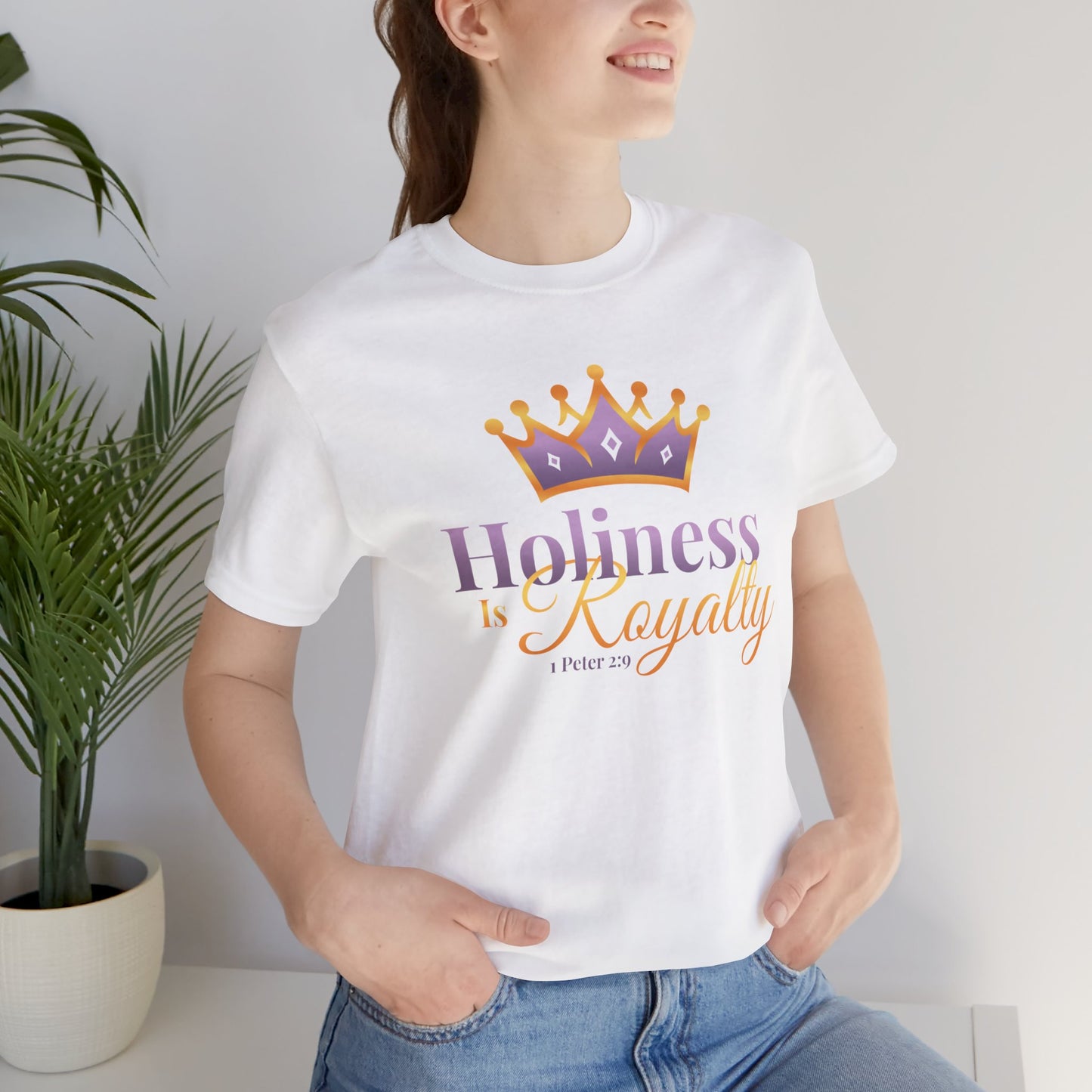 Holiness Is Royalty Soft-Style T-Shirt