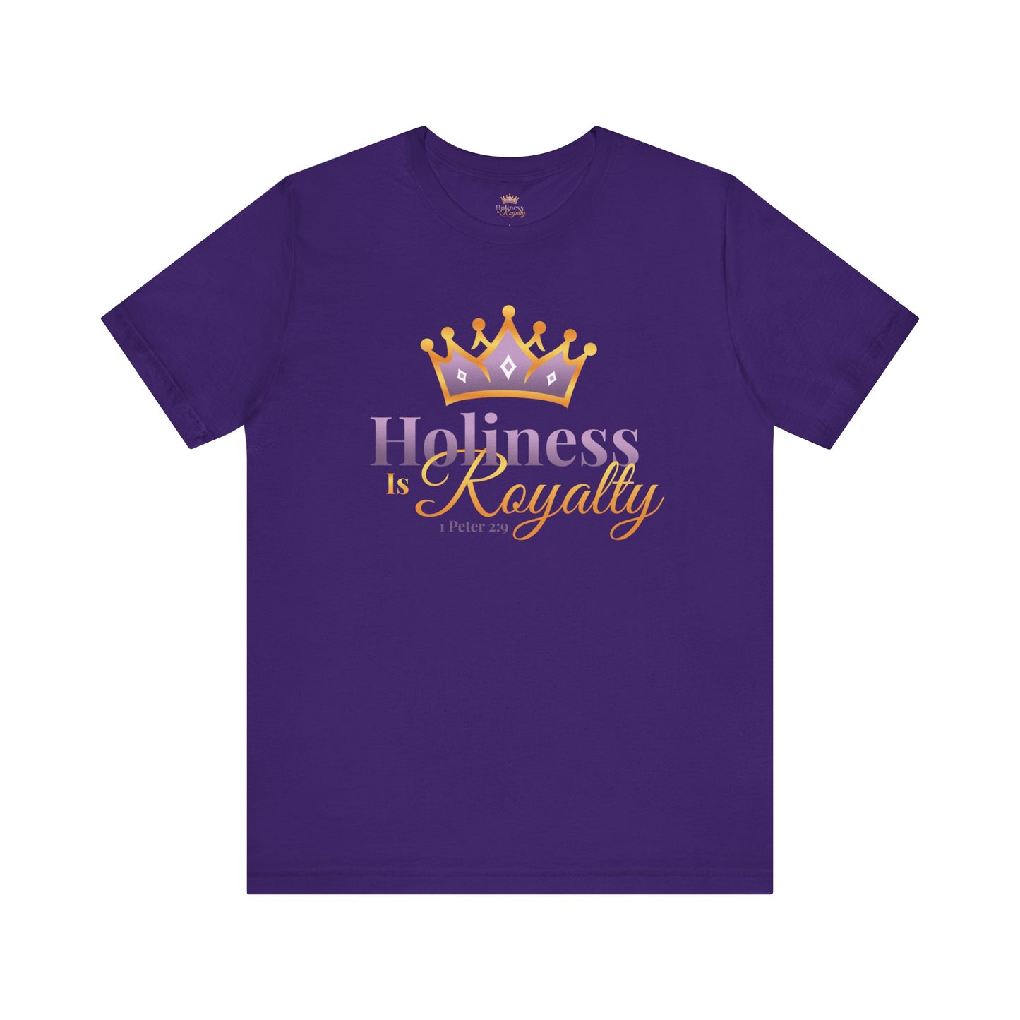 Holiness Is Royalty Soft-Style T-Shirt
