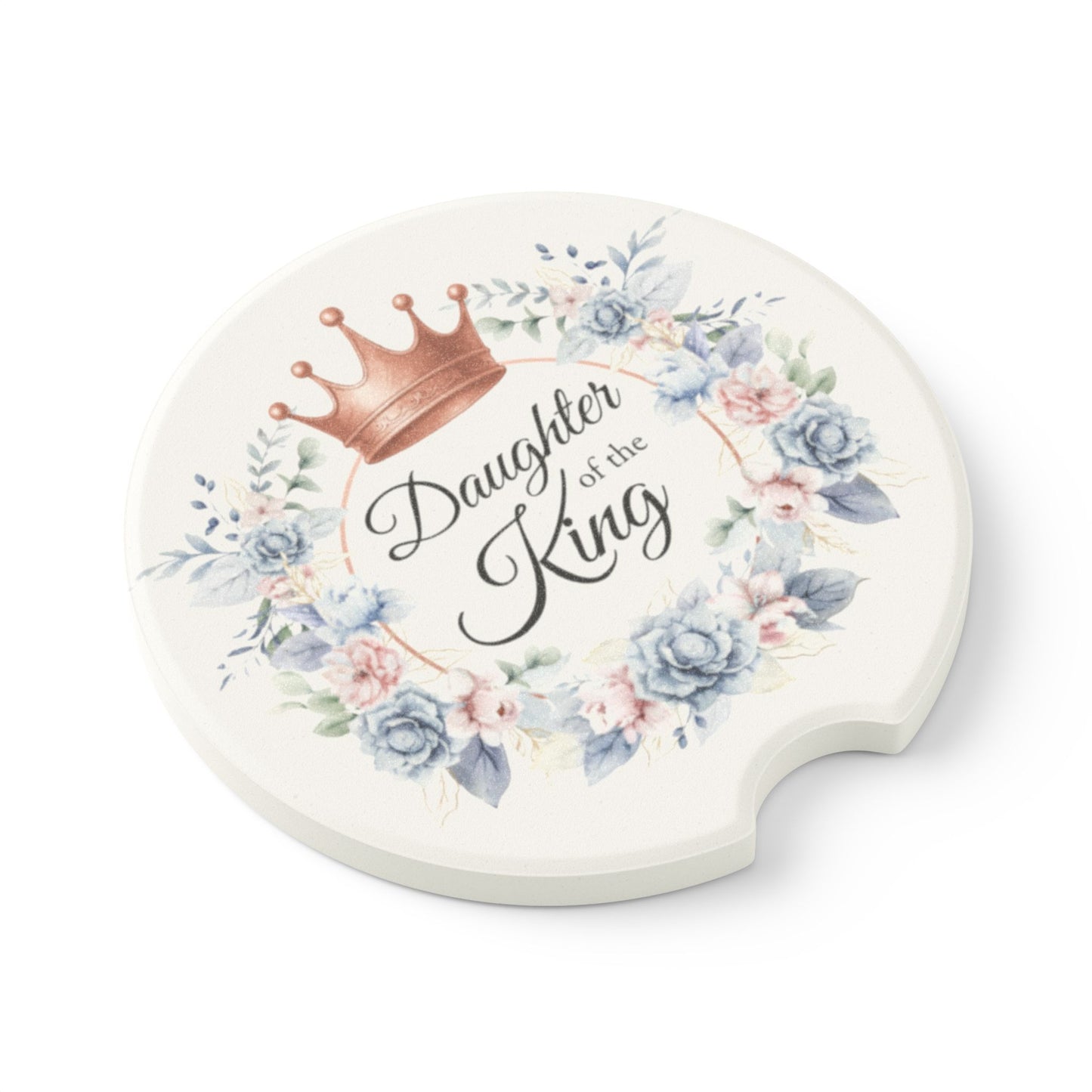Daughter of the King Soapstone Car Coaster