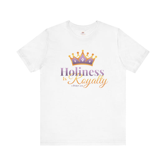 Holiness Is Royalty Soft-Style T-Shirt